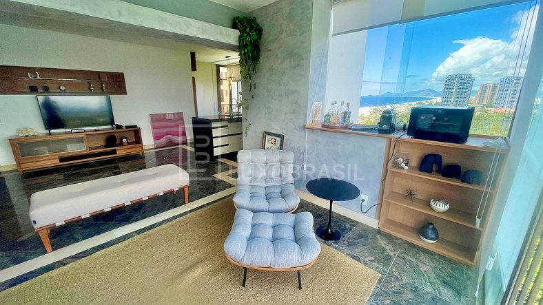 APARTAMENTO FRENTE MAR BARRA DA TIJUCA