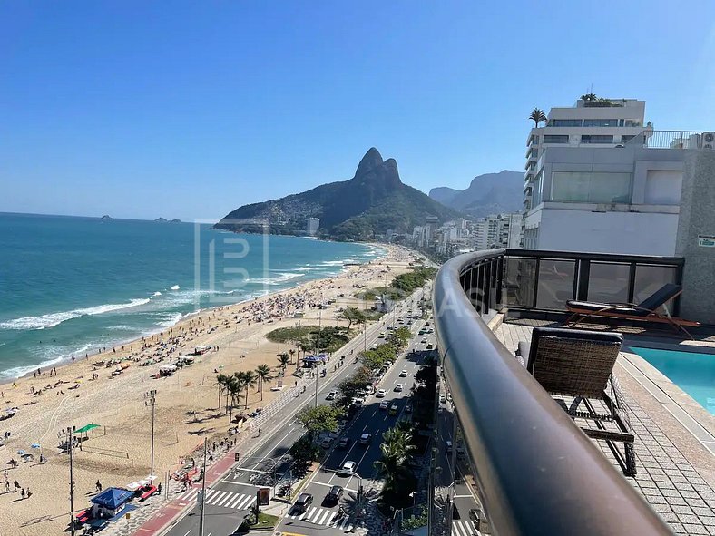 Apartamento Vista Mar em Ipanema 02 Suítes