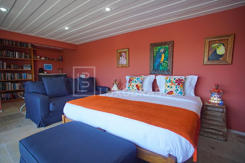 BRAZIL LUXURY #BZ15 Villa Cliff Sea View 06 Suites Praia da