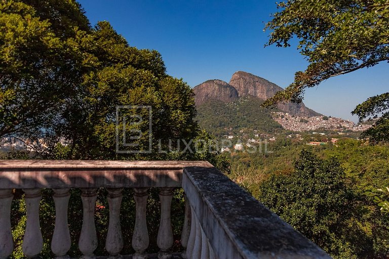 LB #RJ802 Dream Mansion for Your Event in Gávea – 1600m² of