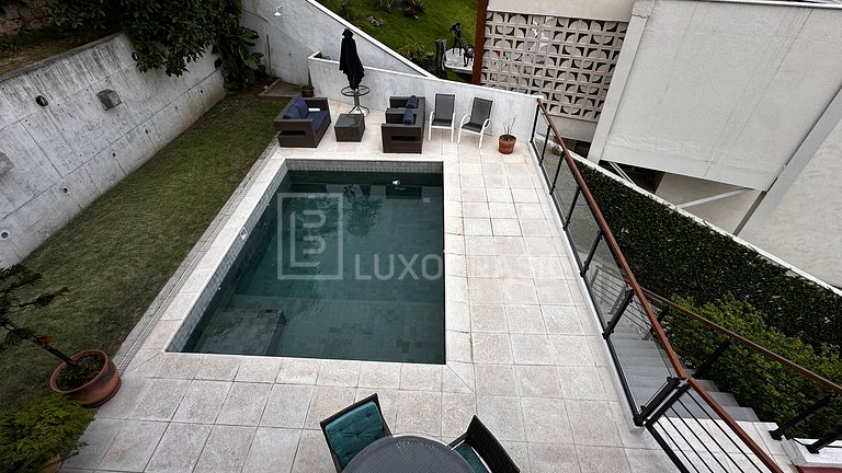 LB #RJ88 Exclusive House in Joá with Breathtaking View of Pe