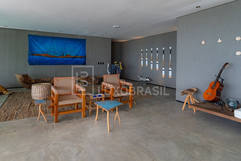 LuxoBrasil #AL04 Villa Milagres Pé na Areia Aluguel de Tempo