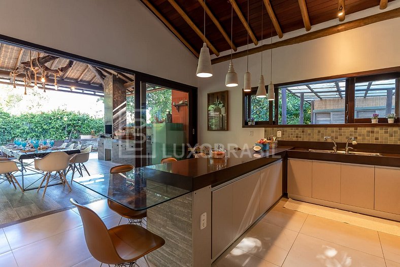 LUXOBRASIL #BA02 Casa y Bungalow Eco Trancoso 05 Suites Alqu