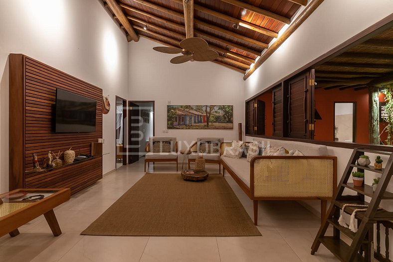 LUXOBRASIL #BA02 Casa y Bungalow Eco Trancoso 05 Suites Alqu