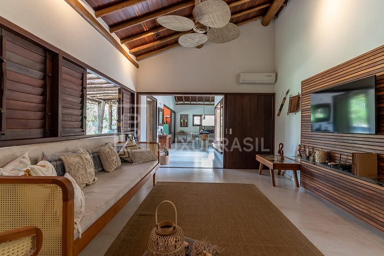 LUXOBRASIL #BA02 Casa y Bungalow Eco Trancoso 05 Suites Alqu