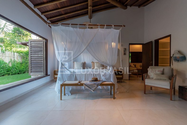 LUXOBRASIL #BA02 Casa y Bungalow Eco Trancoso 05 Suites Alqu