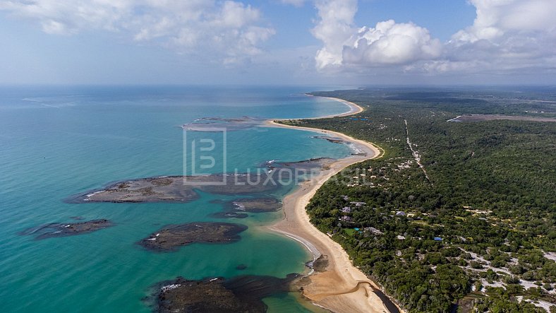 LUXOBRASIL #BA25 Sítio em Trancoso Pé na Areia Itapororoca