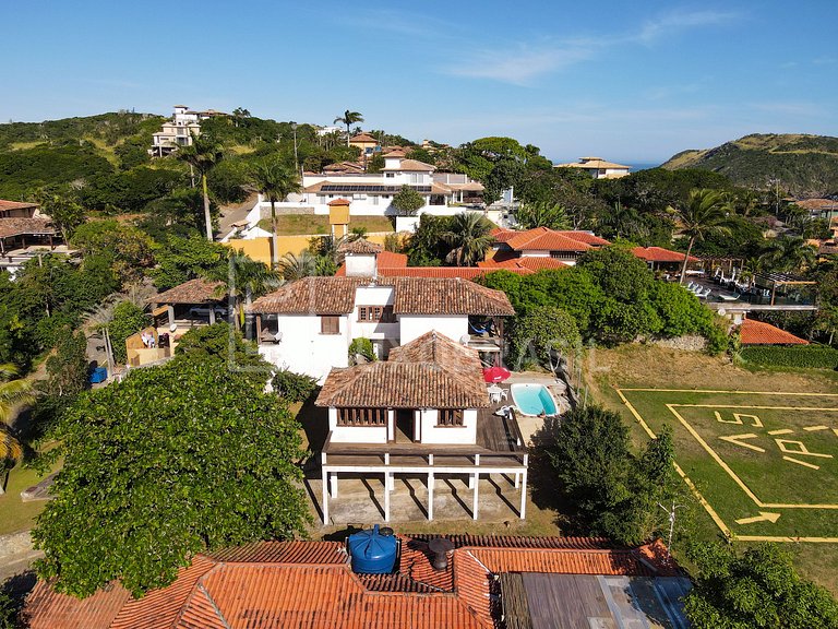 LUXOBRASIL #BZ71 Casa Panorâmica Ferradura Aluguel Temporada