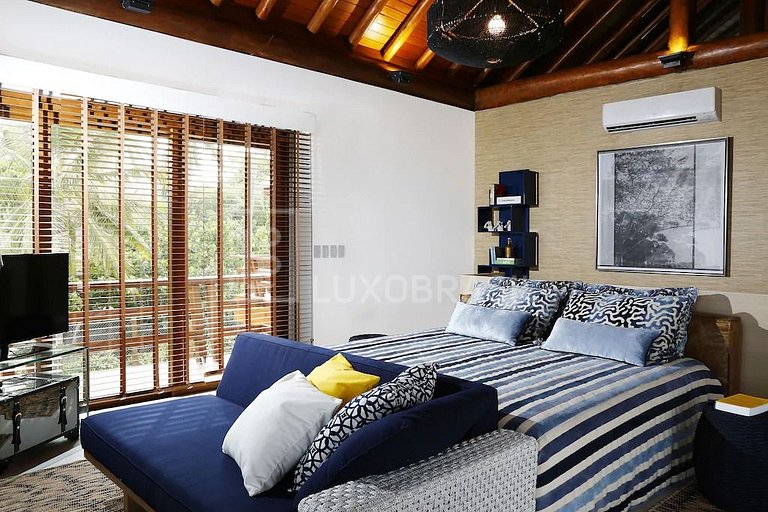 LUXOBRASIL #PE02 Trindade Beachfront House Seasonal Rent