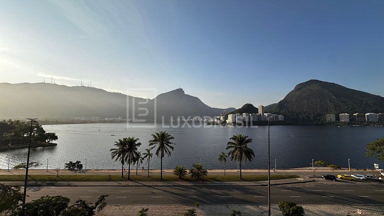 LUXOBRASIL #RJ107 Cobertura Duplex Vista Lagoa Aluguel de Te