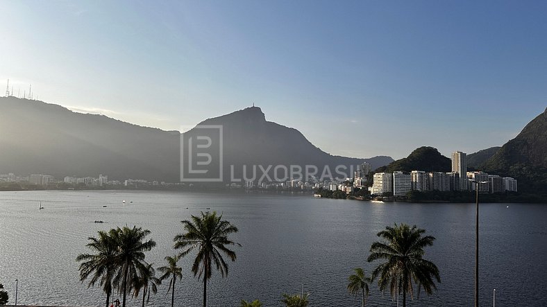 LUXOBRASIL #RJ107 Cobertura Duplex Vista Lagoa Aluguel de Te