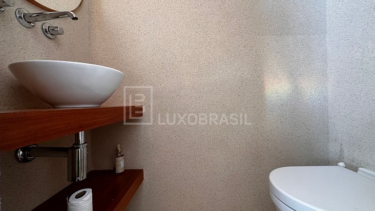 LUXOBRASIL #RJ107 Cobertura Duplex Vista Lagoa Aluguel de Te