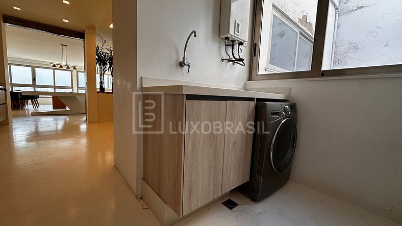 LUXOBRASIL #RJ107 Cobertura Duplex Vista Lagoa Aluguel de Te