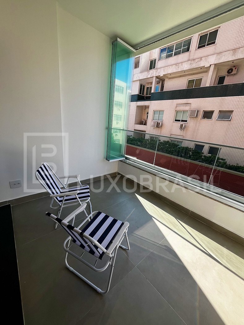 LuxoBrasil #RJ110 Apartamento Lateral Mar Pepê Aluguel de Te