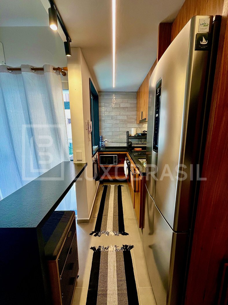 LuxoBrasil #RJ110 Apartamento Lateral Mar Pepê Aluguel de Te