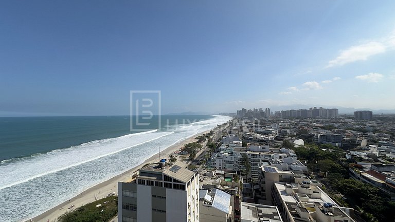 LuxoBrasil #RJ112 Flat Barra Beach Frente Mar Aluguel de Tem