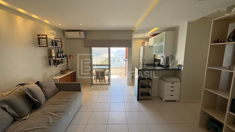 LuxoBrasil #RJ112 Flat Barra Beach Frente Mar Aluguel de Tem