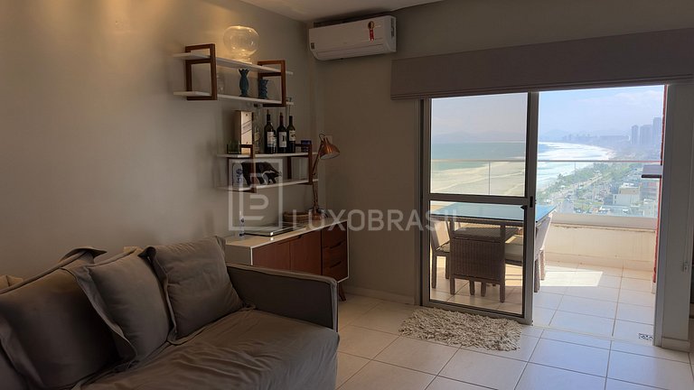 LuxoBrasil #RJ112 Flat Barra Beach Frente Mar Aluguel de Tem