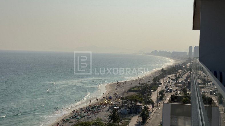 LuxoBrasil #RJ113 Apartamento frente a la playa Barra Beach