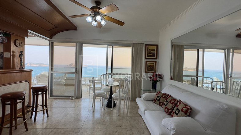 LuxoBrasil #RJ113 Apartamento frente a la playa Barra Beach