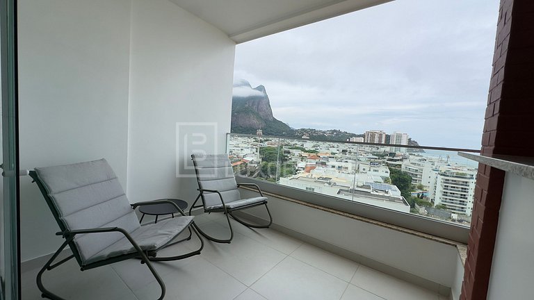 LuxoBrasil #RJ14 Flat Frente Mar Barra Beach Aluguel de Temp