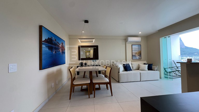 LUXOBRASIL #RJ14 Seafront Apartment at the Exclusive Barra B