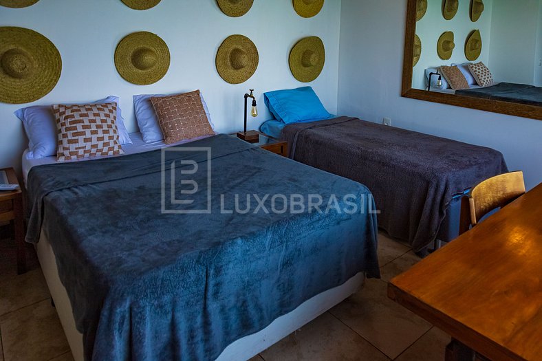 LuxoBrasil #RJ15 Vila Beira-Mar de São Conrado Aluguel de Te