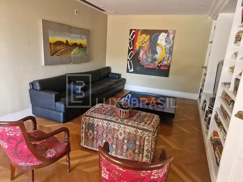 LUXOBRASIL #RJ28 Iposeira Mansion 04 Bedrooms São Conrado Ho