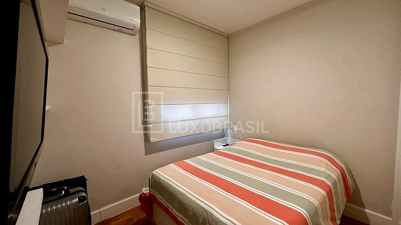 LuxoBrasil #RJ39 Apartamento 02 Quartos Leblon Aluguel de Te