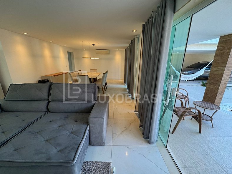 LUXOBRASIL #RJ51 Casa 05 Suites Recreio Alquiler Temporada,