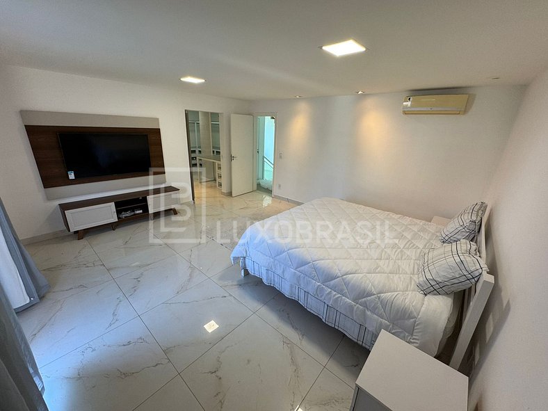 LUXOBRASIL #RJ51 Casa 05 Suites Recreio Alquiler Temporada,