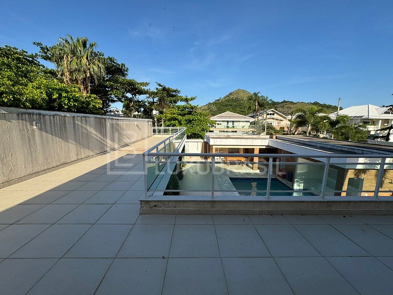 LUXOBRASIL #RJ51 Casa 05 Suites Recreio Alquiler Temporada,