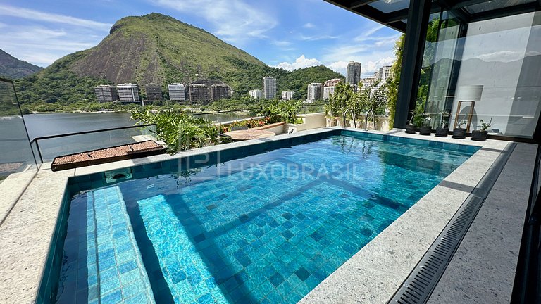 LUXOBRASIL #RJ59 Penthouse Lagoa Duplex Alquiler de Vacacion