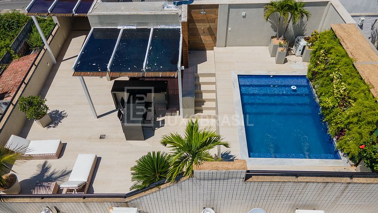 LUXOBRASIL #RJ67 Ocean Front Penthouse Avenida do Pepê Seaso