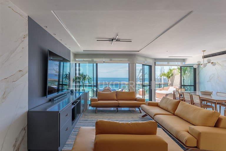 LUXOBRASIL #RJ67 Ocean Front Penthouse Avenida do Pepê Seaso