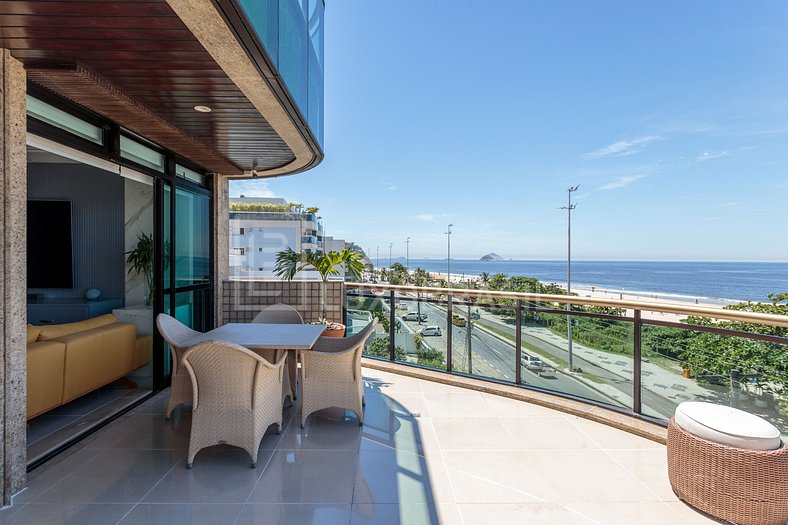 LUXOBRASIL #RJ67 Ocean Front Penthouse Avenida do Pepê Seaso