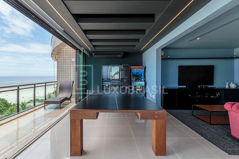 LUXOBRASIL #RJ67 Ocean Front Penthouse Avenida do Pepê Seaso