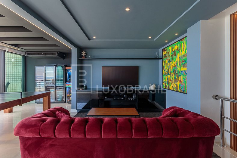 LUXOBRASIL #RJ67 Ocean Front Penthouse Avenida do Pepê Seaso