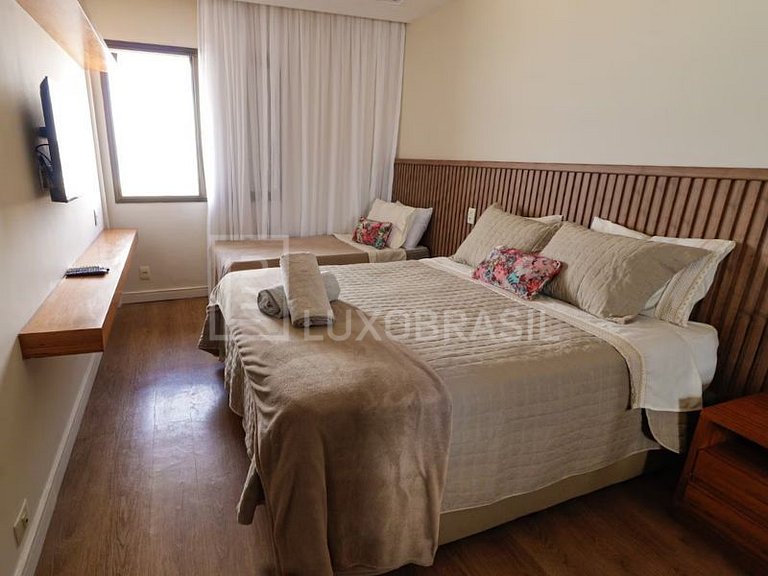 LUXOBRASIL #RJ68 Apartamento Barra Leme con Impresionante Vi