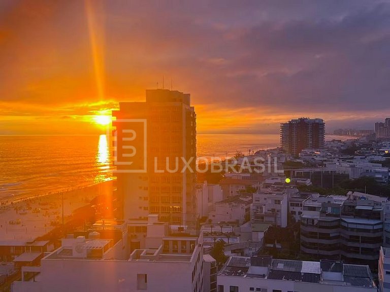 LUXOBRASIL #RJ68 Apartamento Barra Leme con Impresionante Vi