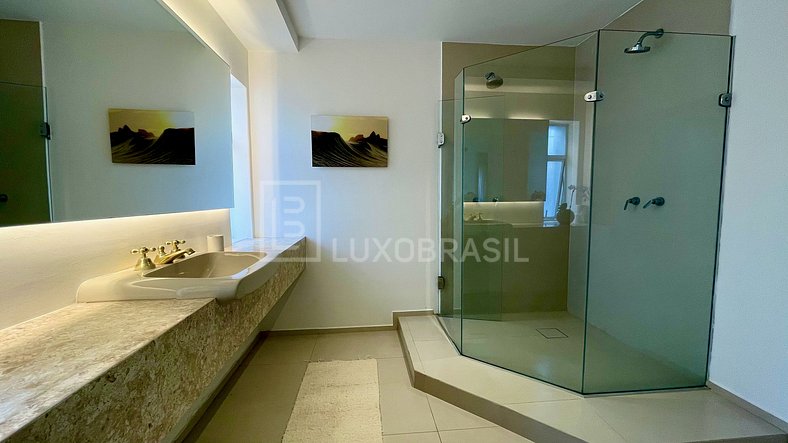 LUXOBRASIL #RJ70 Mansão Jardim Oceânico 08 Suítes Barra Alug