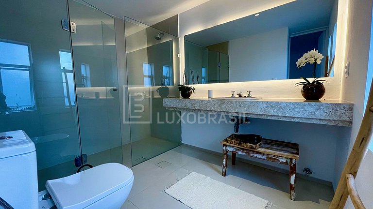 LUXOBRASIL #RJ70 Mansão Jardim Oceânico 08 Suítes Barra Alug