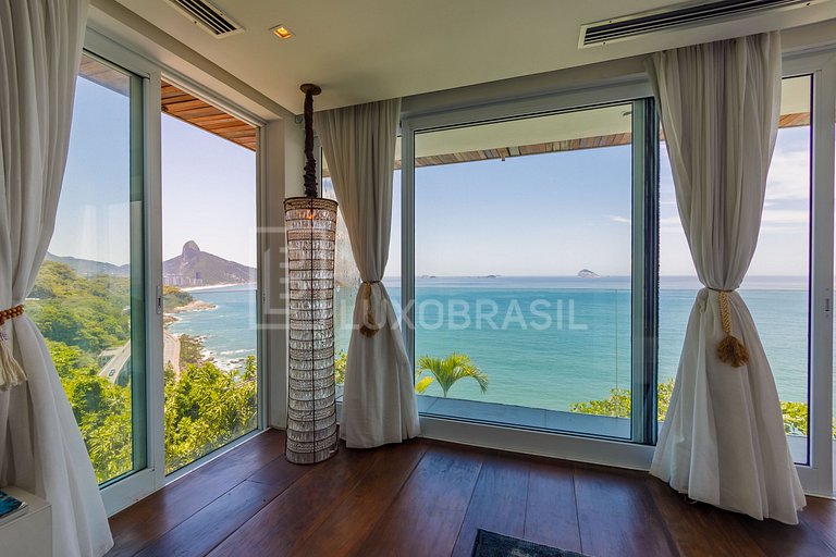 LUXOBRASIL #RJ708 Mansión Yndu Joá 05 Suites Alquiler Vacaci