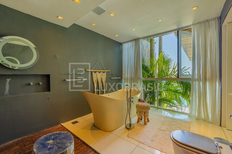 LUXOBRASIL #RJ708 Mansion Yndu Joá 05 Suites House Seasonal