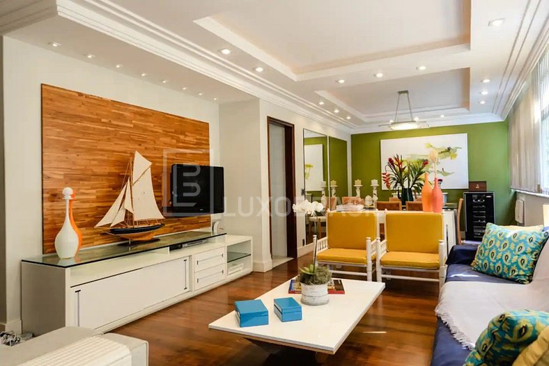 LUXOBRASIL #RJ71 Apartamento em Ipanema Aluguel Temporada