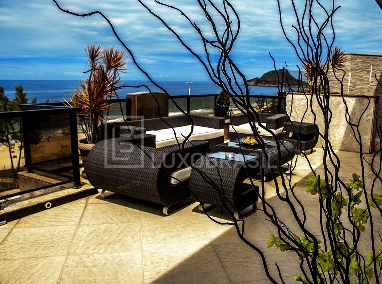 LUXOBRASIL #RJ75 Private Penthouse Ocean Front - Seasonal Re