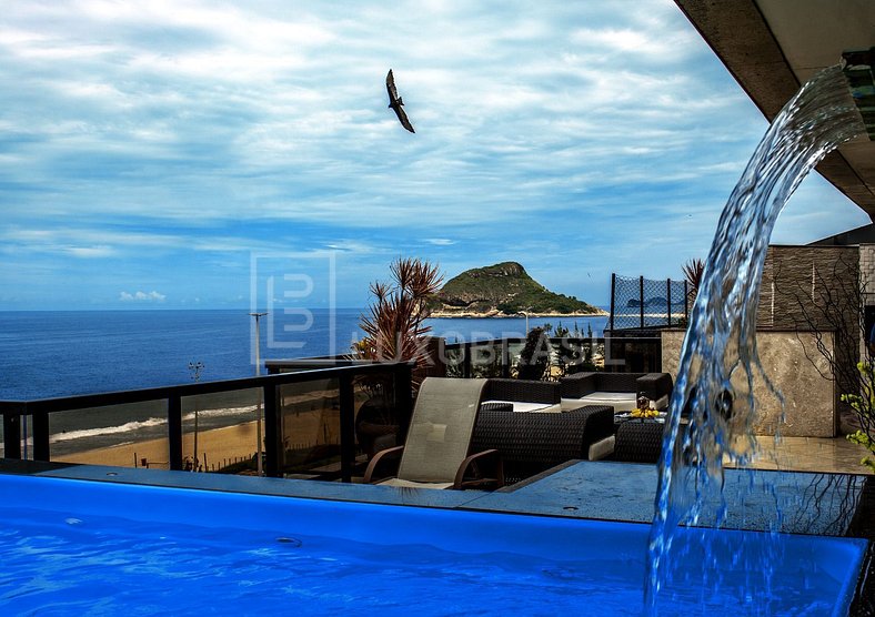 LUXOBRASIL #RJ75 Private Penthouse Ocean Front - Seasonal Re