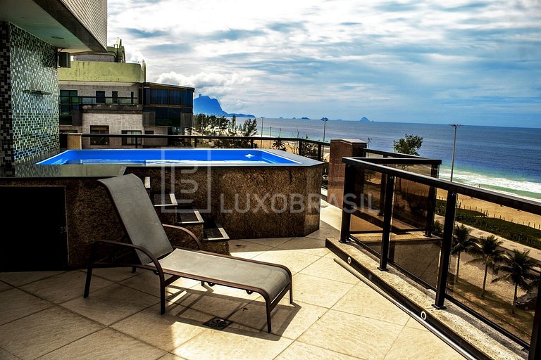 LUXOBRASIL #RJ75 Private Penthouse Ocean Front - Seasonal Re