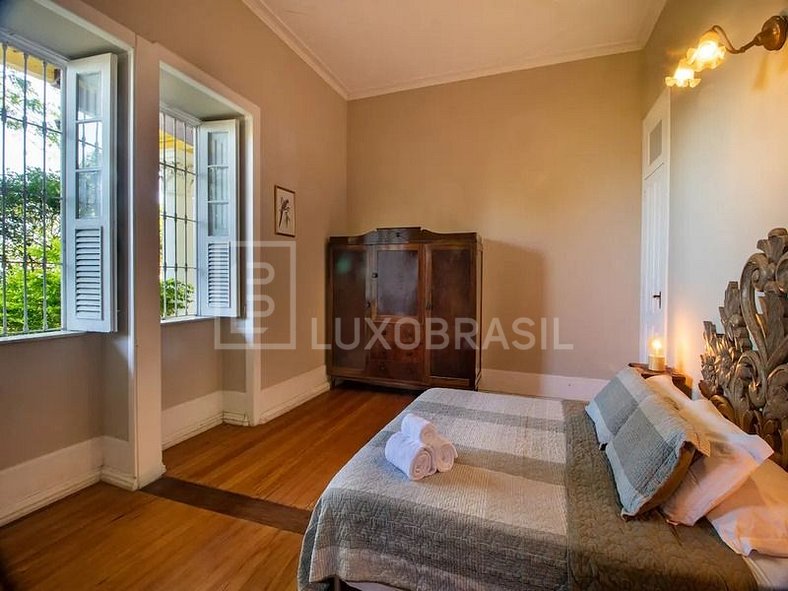 LUXOBRASIL #RJ770 Villa Alexandrino 07 Bedrooms Santa Teresa