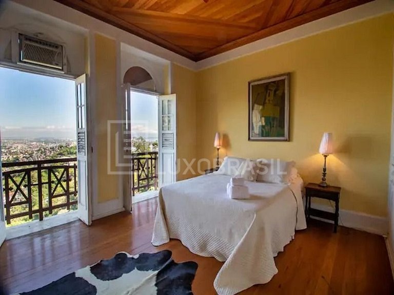 LUXOBRASIL #RJ770 Villa Alexandrino 07 Bedrooms Santa Teresa